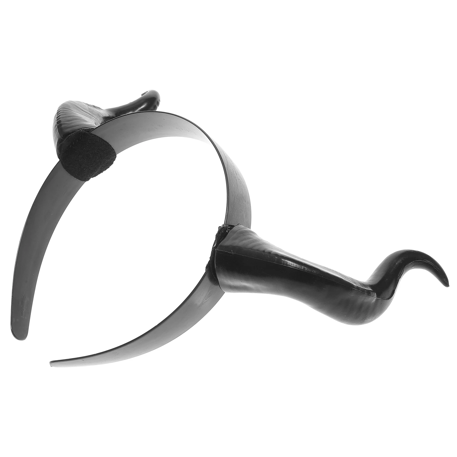 

1pc Costume Ox Horn Headdress Festival Party Hairband Decorative Hair Hoop For Carnival Unique Hair Prop Costume Party