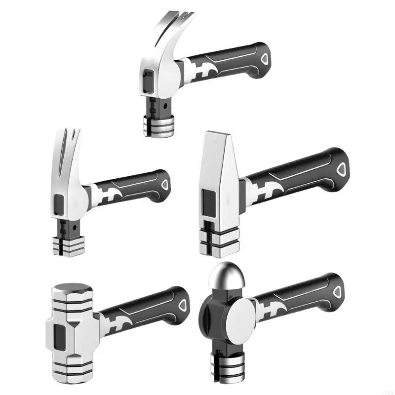 G99F Profesjonalny mały młot paznokci ośmiokątny młot pazurowy Multifunkcyjny Auto naprawa młot paznokci z magnetycznym do