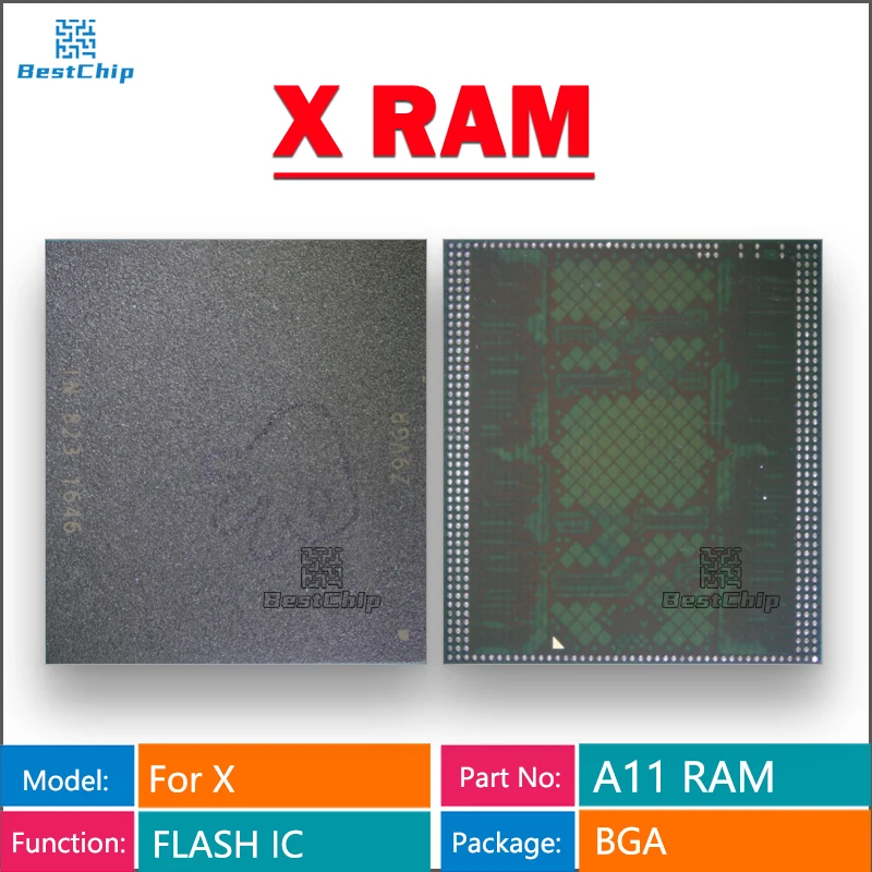 A6 A7 A8 A9 A10 A11 A12 A13 CPU upper layer RAM ic chip For iPhone 5 5S 6/6P 6S/6SP 7 7PLUS 8 8P X XR /XS/MAX 11/PRO/MAX