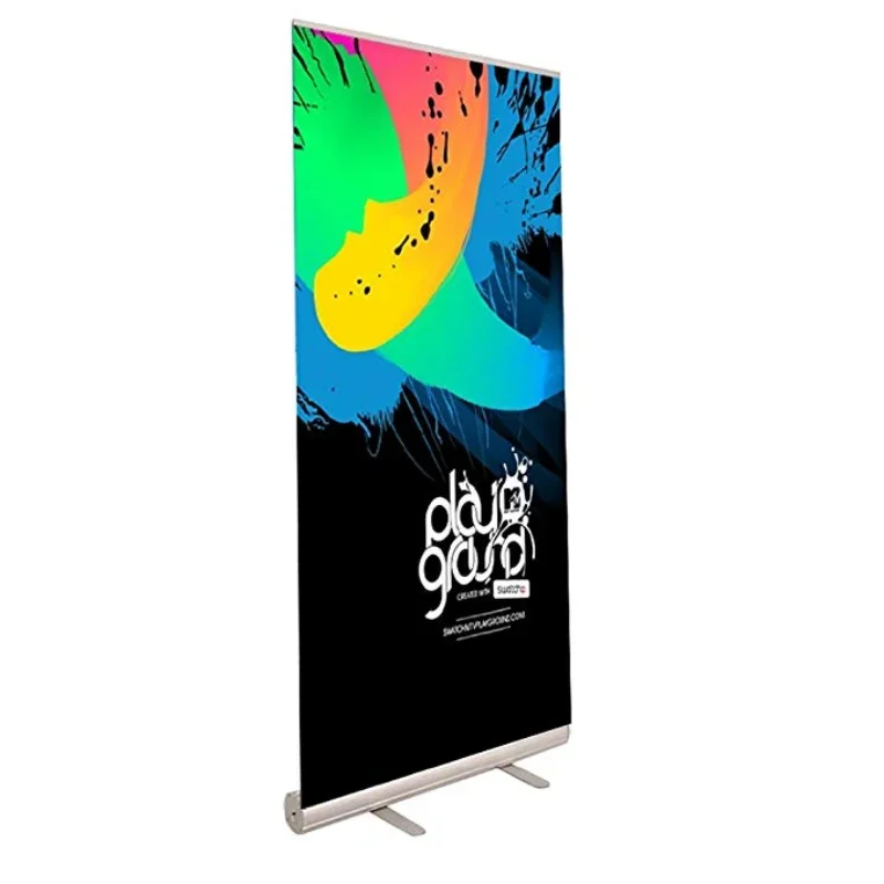 Custom Portable Roll Up Banner Cheap Aluminum Roll Up Banner Aluminum Outdoor Roll Up Banner Stand