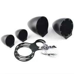 3.5'' 4 Inch Car Audio Modified Three-way Midrange Speaker Bracket Tweeter Base Speakers Box Easy Installation Non-destructive