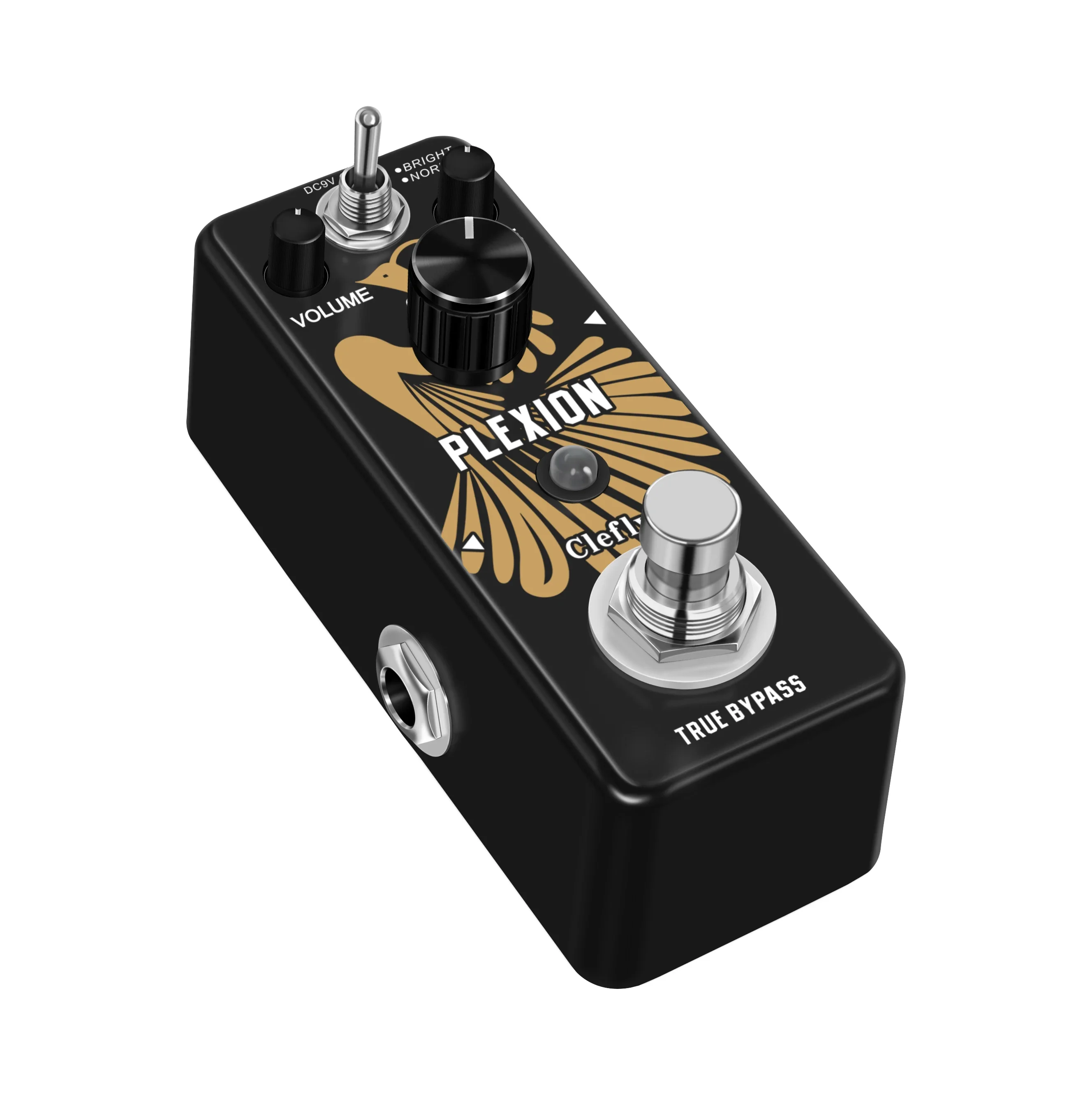 Clefly Guitar Effects Distortion Pedal Plexion Simulator Plexi Electric Guitar Single Pedals Attractive DIST Sound Black