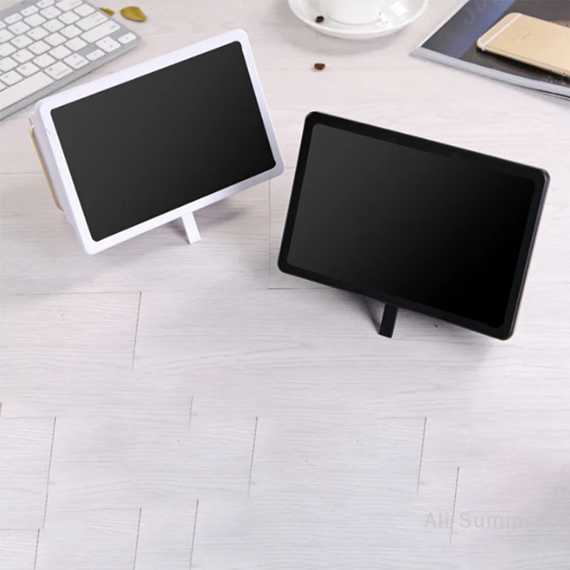 Universele draagbare 3D-video Vergroten Smartphone Schermvergrootglas Versterker 8,2 inch