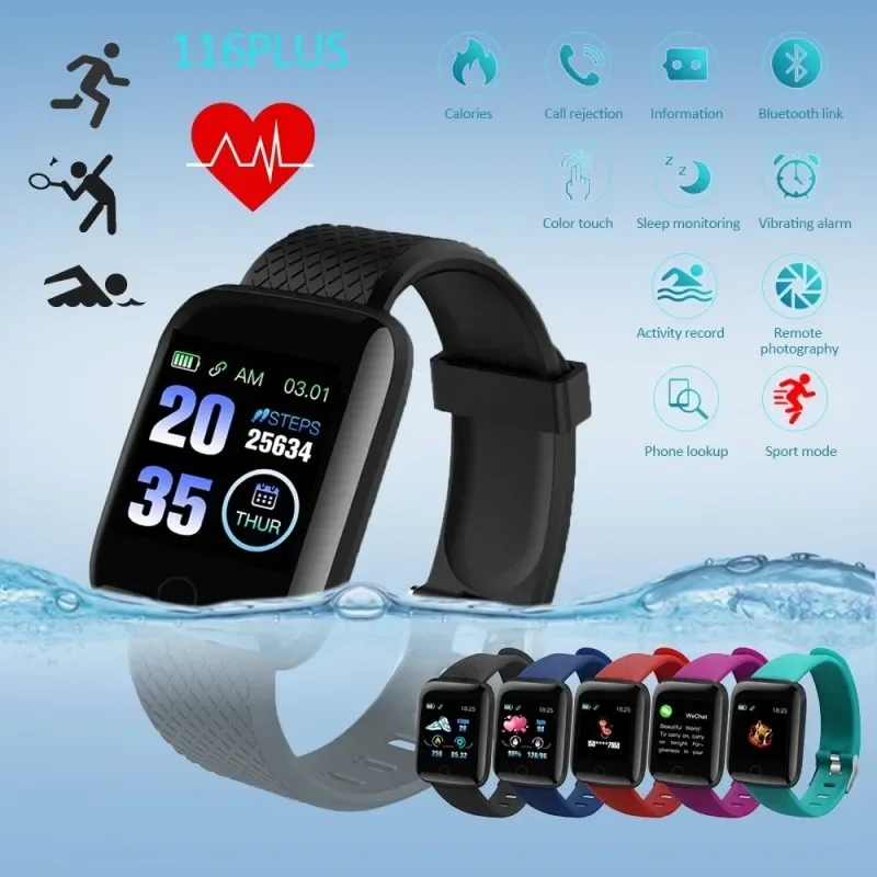 D13 Smart Watch Men Blood Pressure Waterproof Smartwatch Women Heart Rate Monitor Fitness Tracker Watch Sport For Android IOS