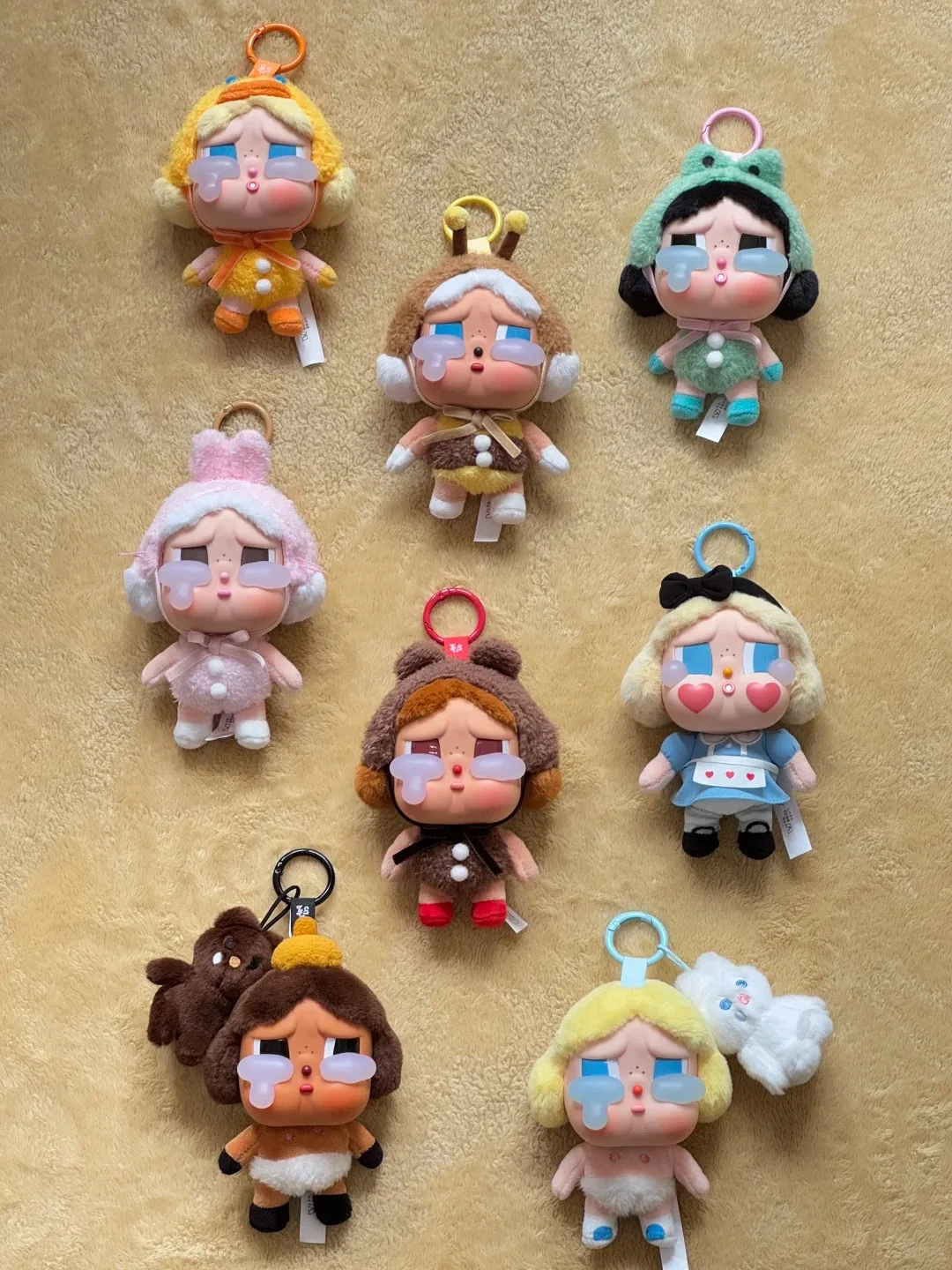 Classic POPMART Original Genuine Super Cute Crybaby Tear Factory Series Plush Blind Box Surprise Birthday or Festival Gifts