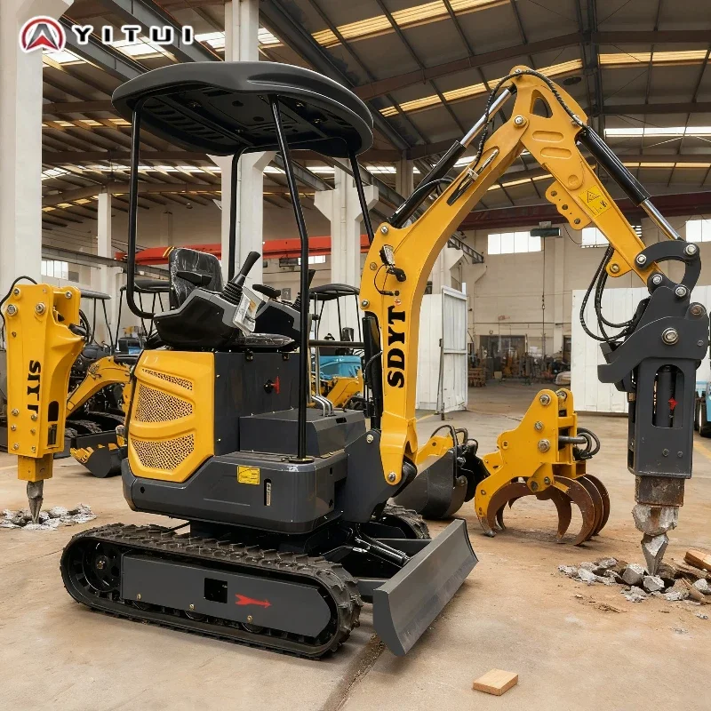 بيع المصنع مباشرة حفارة صغيرة 2.0 طن Ce Epa رائجة البيع محرك جديد ديزل مخصص حفارة صغيرة يمكن استخدامها في الشتاء