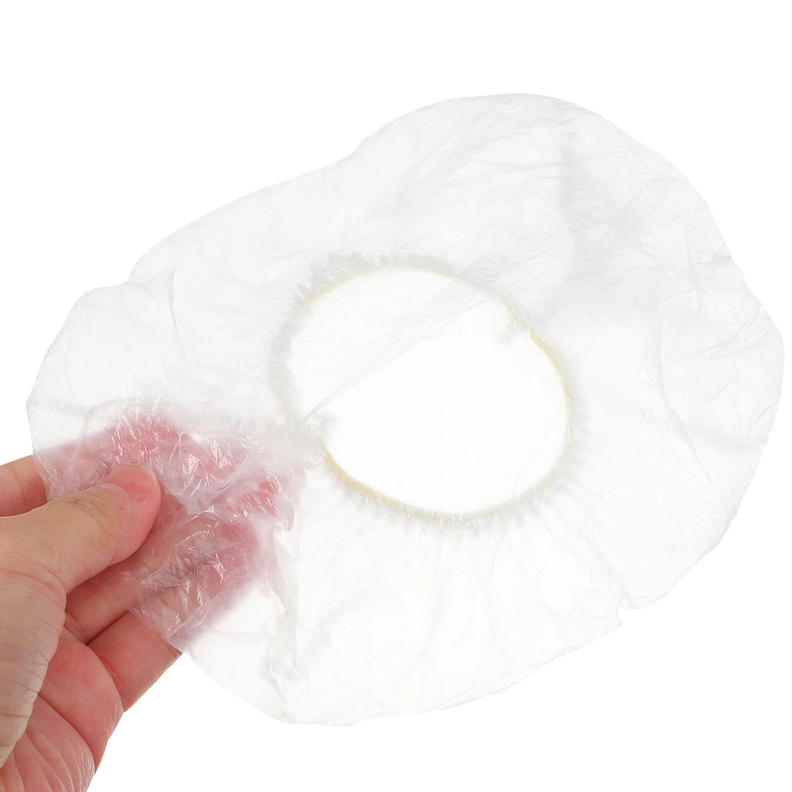 

300Pcs Elastic Plastic Bowl Covers Reusable Food Storage Cover Stretchable Dish Cover for Sourdough Bread Proofing and Kitchen