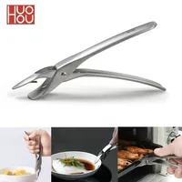 Huohou Anti-Hot Bowl Dishes Folder Stainless Steel Anti-Scalding Pot Bowl Anti-Hot Clip Manual Oven Clip Best quality