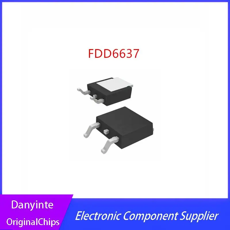 NEW 10PCS/LOT FDD6637 55A 35V  TO-252