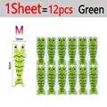 1 Sheet Green M