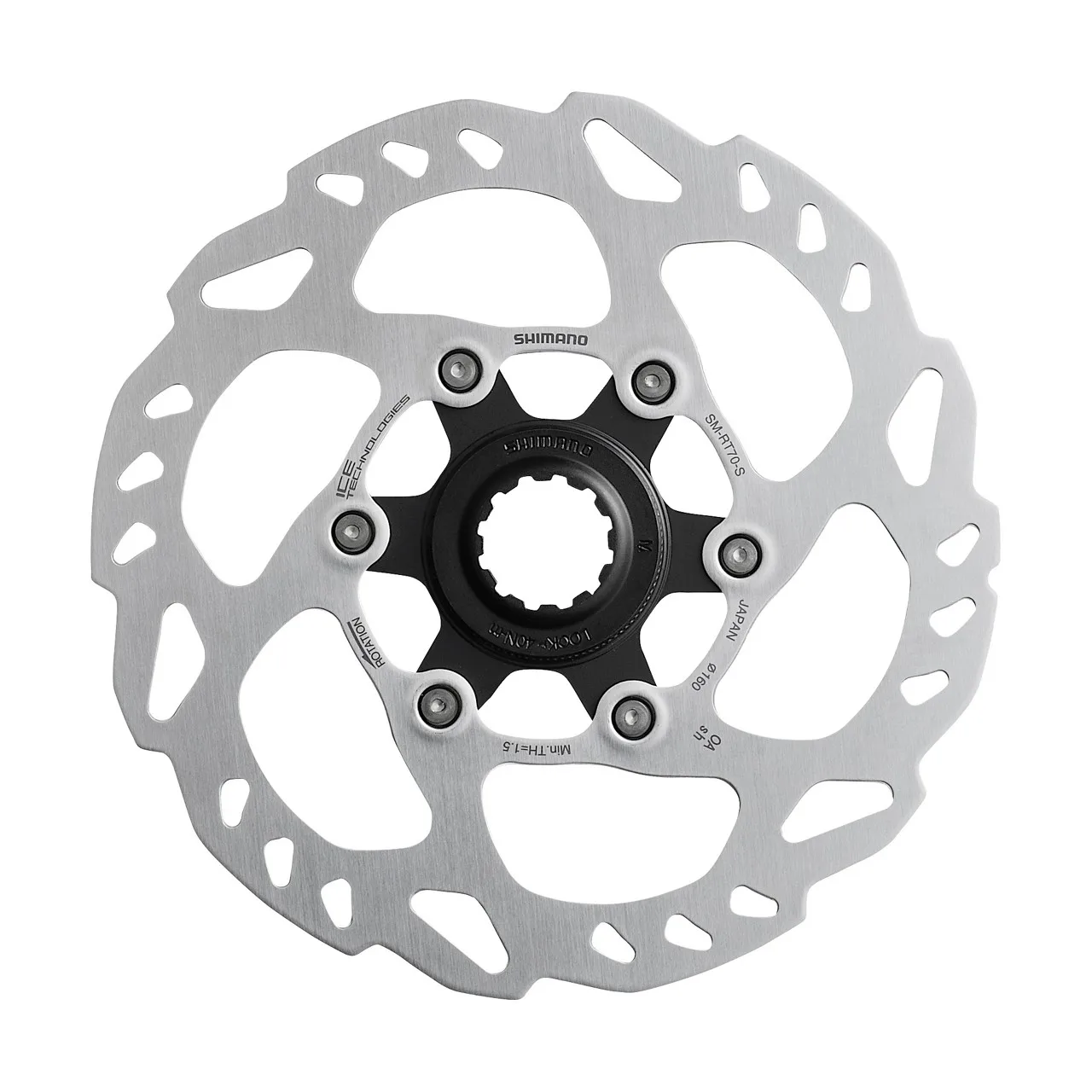 SHIMANO SLX 105 Series SM-RT70 Disc Brake Center Lock Rotor Ice Tech 140mm 160mm 180mm 203mm