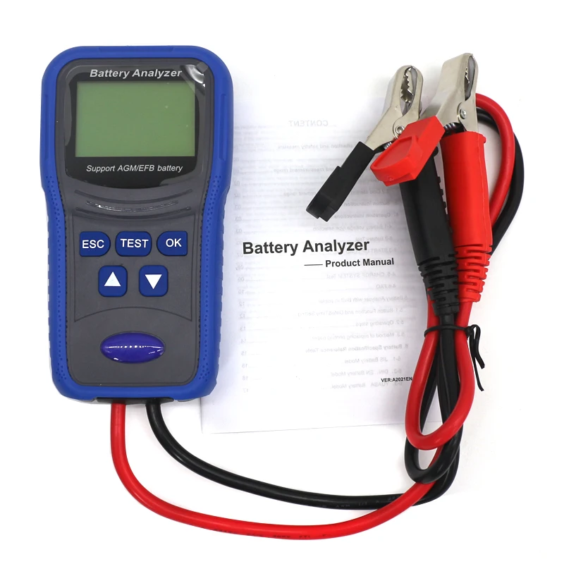 

TM200 свинцово-кислотный аккумулятор AGM EFB Автомобильный ИБП Тестер автомобильного аккумулятора 12 В 24 В Тест внутреннего сопротивления аккумулятора 3-220 Ач