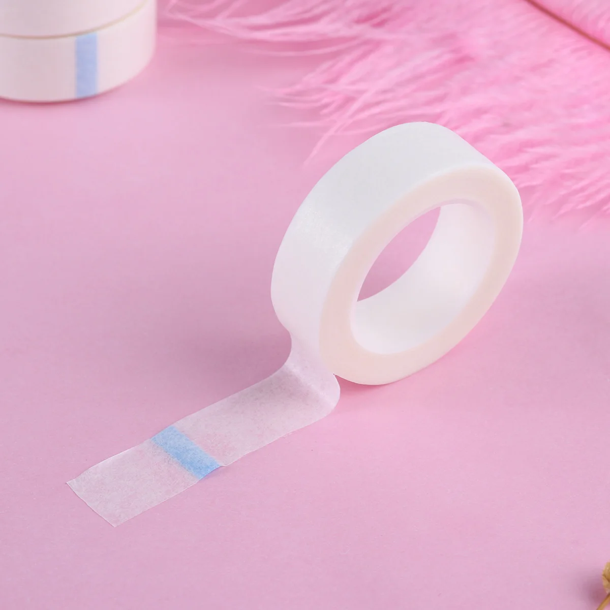 

6Pcs Eyelash Isolation Tape Lint Free Medical Grade Adhesive for Lower Lashes Protection during Eyelash Extension Procedure