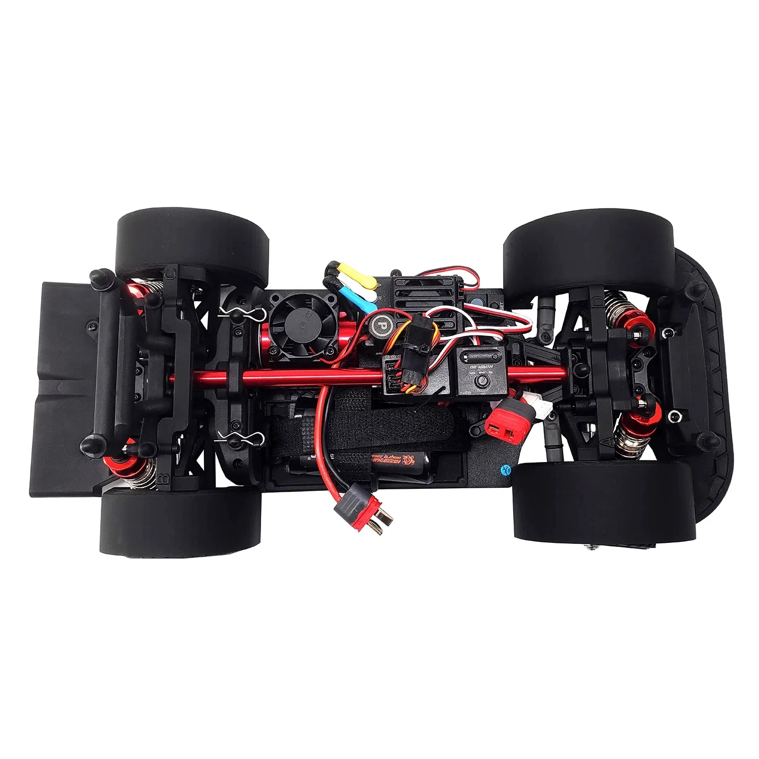 محاكاة الديكور بطانة الحاجز الأمامي والخلفي لـ MJX Hyper Go 1/14 14303 RC قطع غيار السيارات