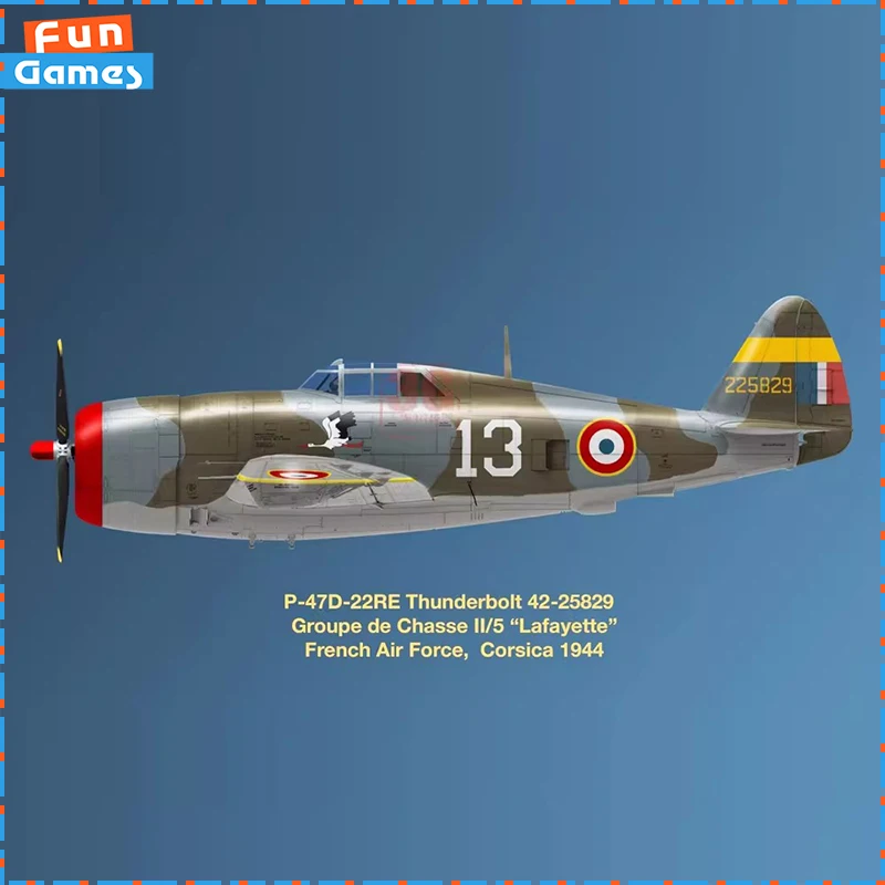 

Miniart 48047 1/48 P-47d-22re Thunderbolt Fighter Model Kit Us Wwii Military Aircraft Highly Detailed Diy Assembly Hobby Collect