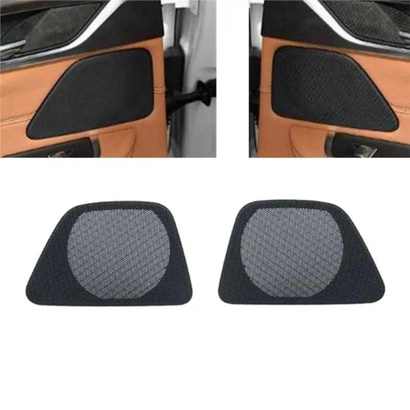 Car Rear Door Speaker Cover Panel For BMW 5 Series 6 Series For F90 GT G30 G31 G38 G32 Audio Speakers Trim
