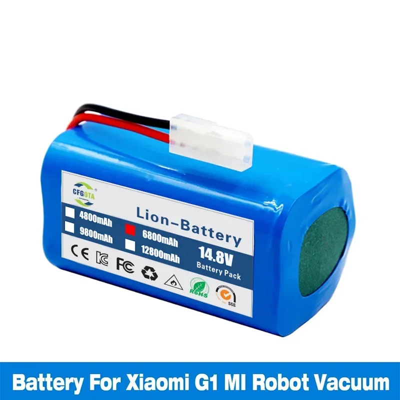 14.8V 3500mAh Li-Ion Battery for Xiaomi G1 MI Robot Vacuum Mop Essential MJSTG1 Robot Vacuum Cleaner Accessories