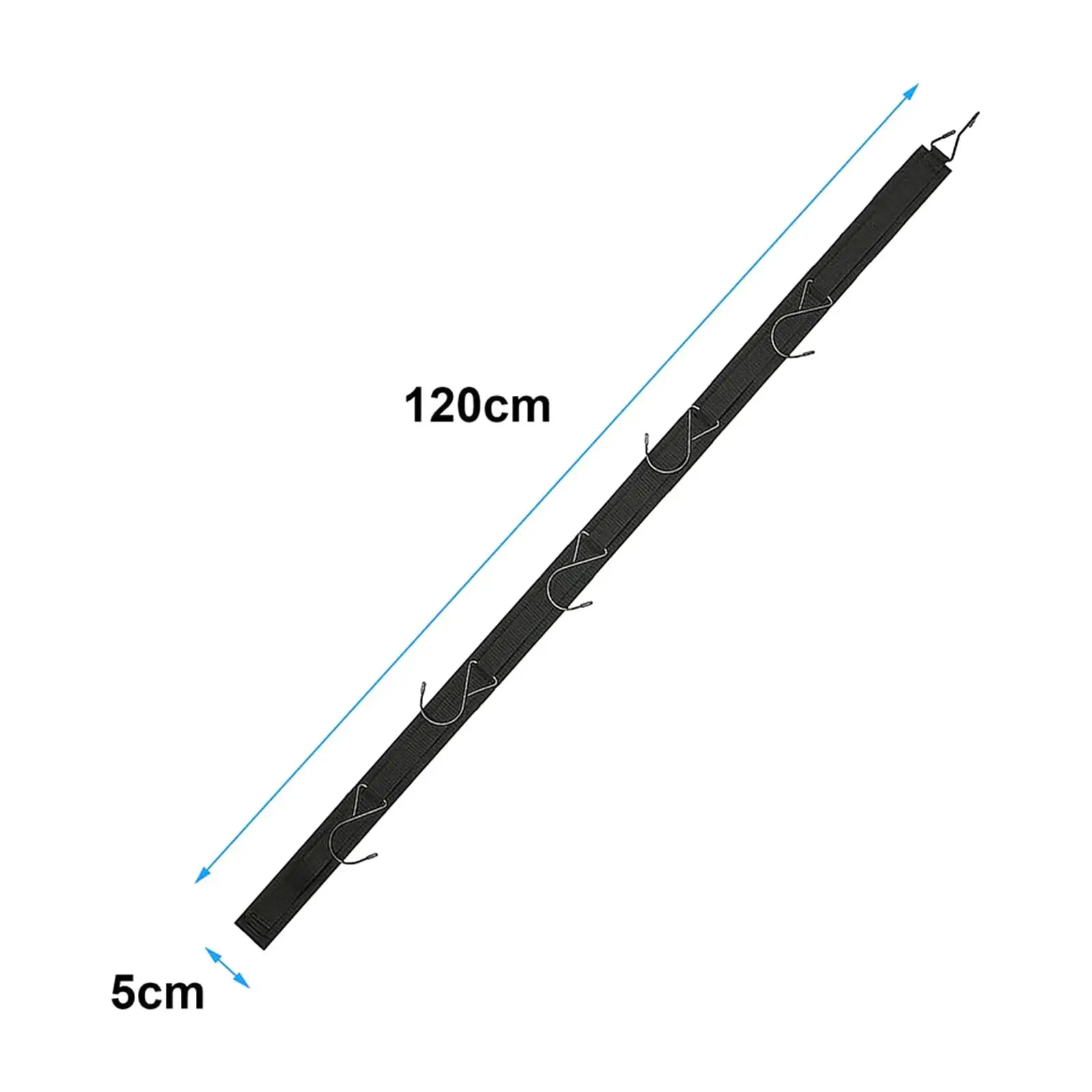 منظم معدات الهوكي مع خطافات متعددة الأغراض للسفر في المرآب