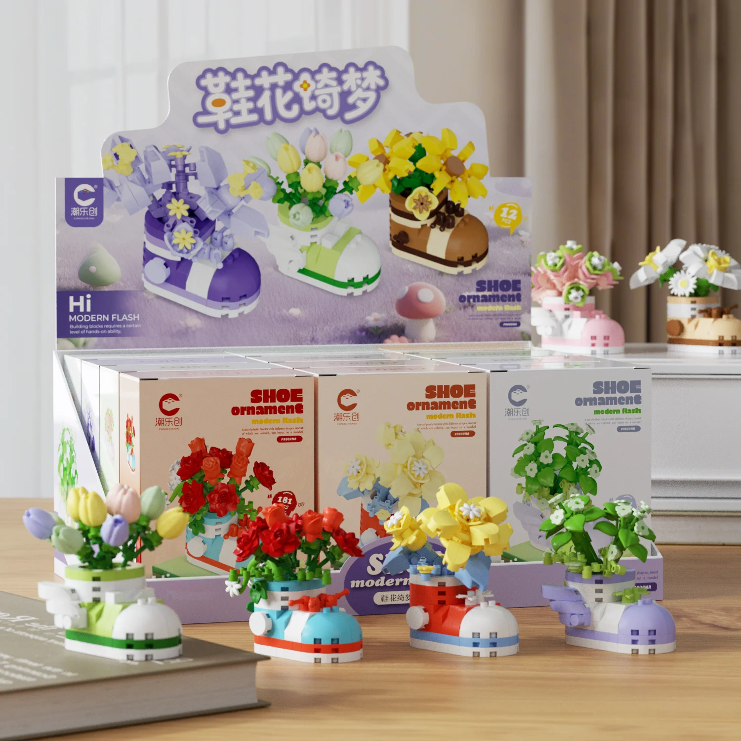 

Конструктор «Вечная роза» Eonal: развивающая игрушка для девочек, креативная игра «Доктор Блоссом»