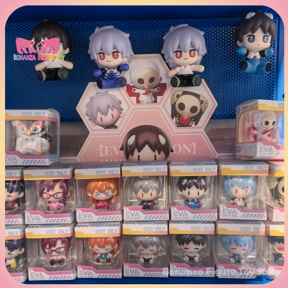 

Подлинная в наличии, новинка 2025, ультра-мини-фигурка века Evangelion, глухая коробка, милая кукла Kawaii, загадочная коробка, коллекционные подарки, игрушки