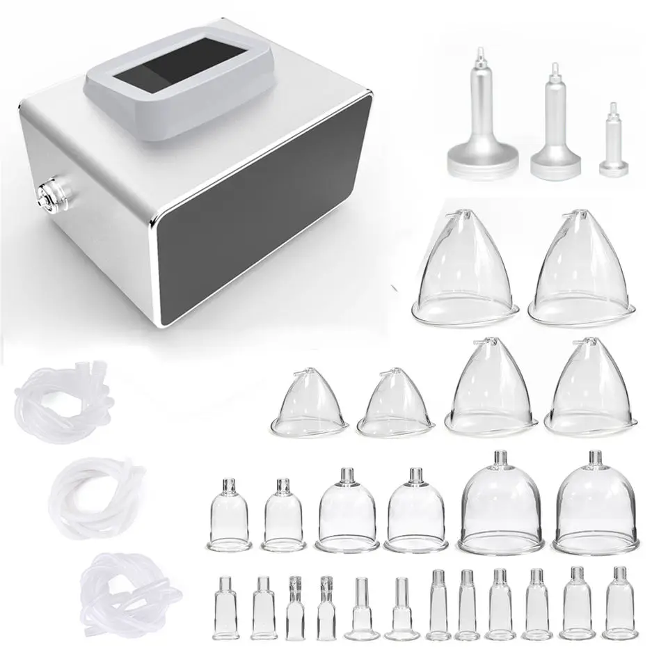 Cupping Breast Massager Vacuum Therapy Buttocks Lifting Machine / Buttock Breast Enlargement Pump Machine