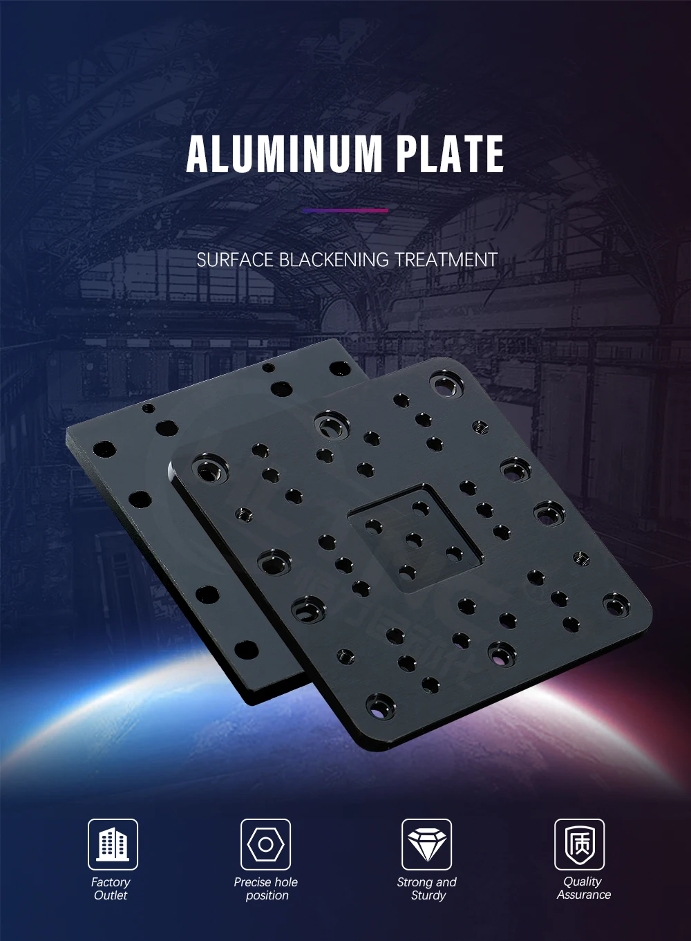 HLTNC 1 PCS Module Sliding Table CNC Aluminum Plate for DSG16H and SBR16UU OR Suitable for HGH20CA or 30160 Aluminum Profile