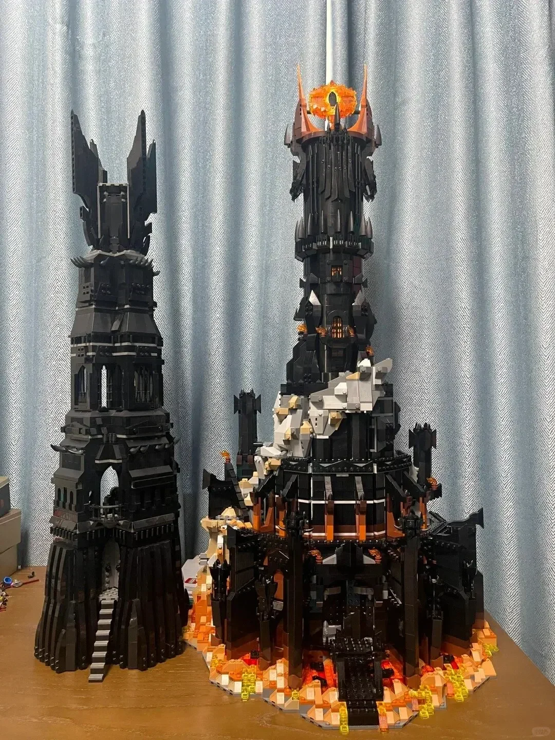 5471Pcs Creative Expert  10333 Black Tower Dark Model Building Blocks MOC Brick Decor Toys For Kids Adult Collection Gifts