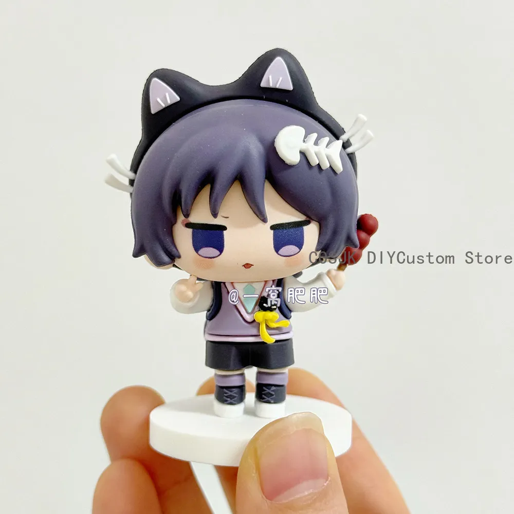 

7.5cm Cute Game Genshin Impact Kunikuzushi Wanderer Scaramouche PVC Figure Model Decoration Anime Kawaii Ornament Xmas Gifts