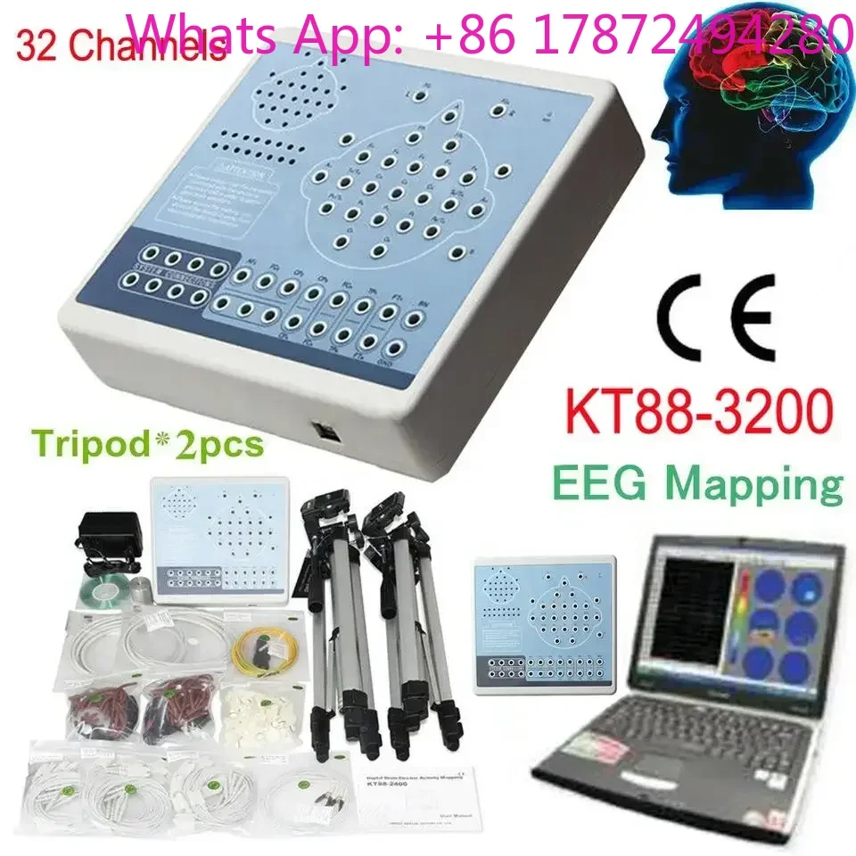 Digital Brain Mapping System, 2025/2026 New 32 Channel EEG for Hospital Clinical Diagnosis