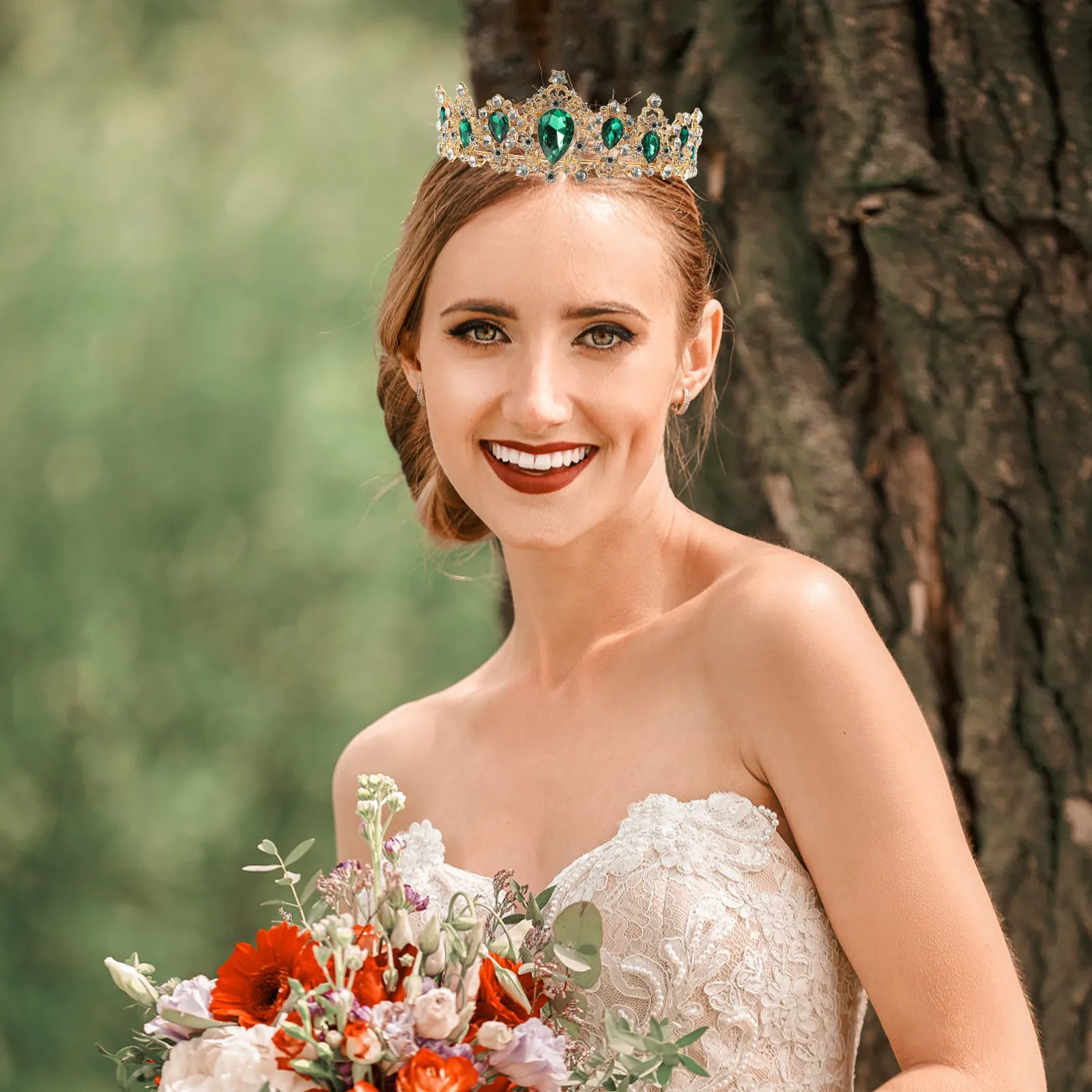 

Королевская хрустальная свадебная тиара-корона для свадьбы и помолвки, элегантное легкое сверкающее украшение для волос, серебристо-голубое, с блестками