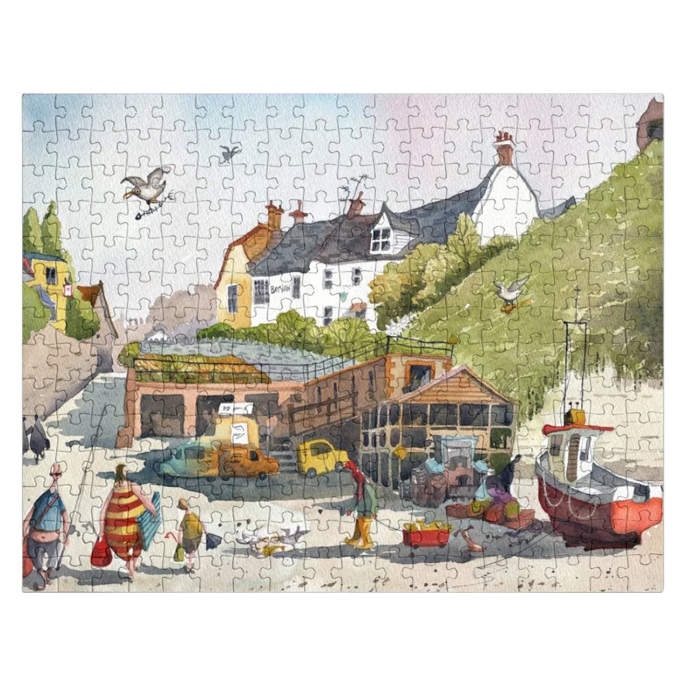 

Beer Beach East Devon Jigsaw Puzzle Photo Personalized Gifts Personalised Name Puzzle Custom Puzzle Child