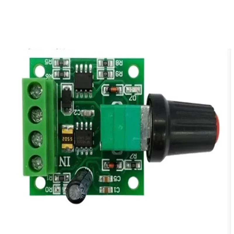 New DC 1.8V 3V 5V 6V 12V 2A PWM Motor Speed Controller Low Voltage Motor Speed Controller PWM 0~100% Adjustable Drive Module
