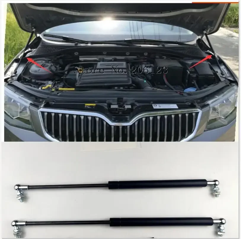 For 2016-2019 Skoda Octavia A7 MK3 Car-styling Refit Bonnet Hood Gas Shock Lift Strut Bars Support Rod