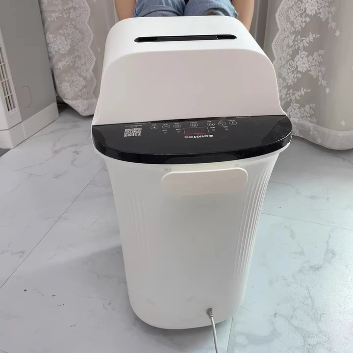 

Ведро для ванны для ног с высоким подогревом и постоянной температурой, глубокая фумигация колена, оздоровительный массаж