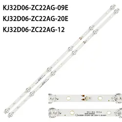 Tira de luces LED para piezas, accesorio para PK-32D16T 09E 12 18 20 26 26E 303KJ320052E DLED32HD 2X6 0005 KJ320M13 KJ320M14 KJ32D06-ZC22AG-20E, 2 unidades