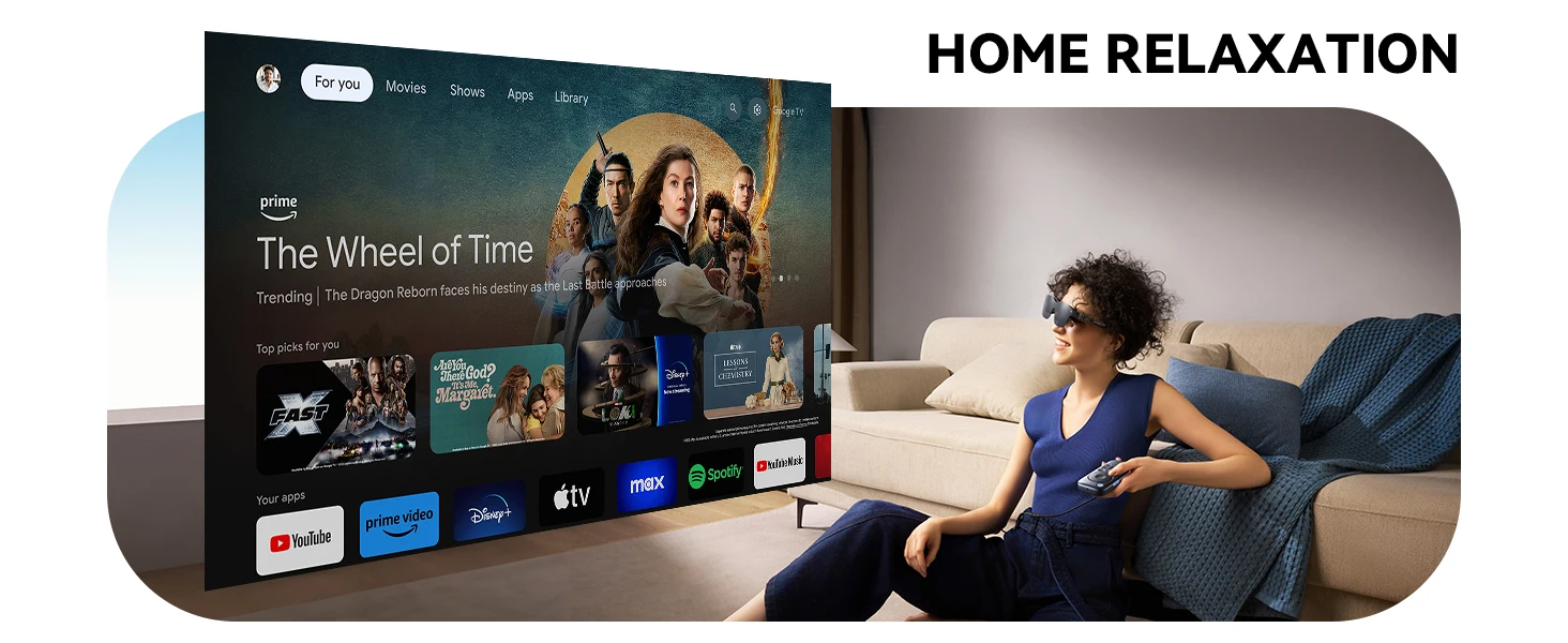 RayNeo Pocket TV: Streaming-Media-Box für AR-Brillen – Detail 6