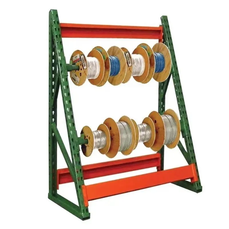 Warehouse storage equipment, cable storage reel rack