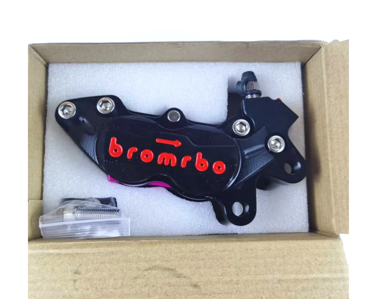 Motorrad inländischen CNC große abalone bremse elektrische fahrzeug kleine kalb scheibenbremssattel vier kolben änderung