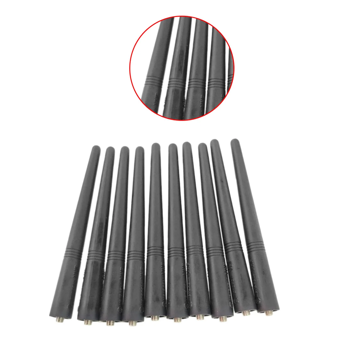 Y06A 10Pcs VHF 5.5 inch Antenna for Two Way Radio GP340 GP350 GP360 GP380 GP640 GP680 HT1250 HT750 HT1550 Walkie Talkie Radios