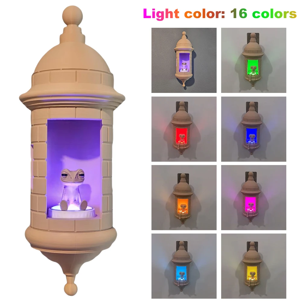 Puerto Rican Garita Wall Coqui Lamp Puerto Rican Coqui Wall Lamp for Porch Patio Yard Garden Living Room