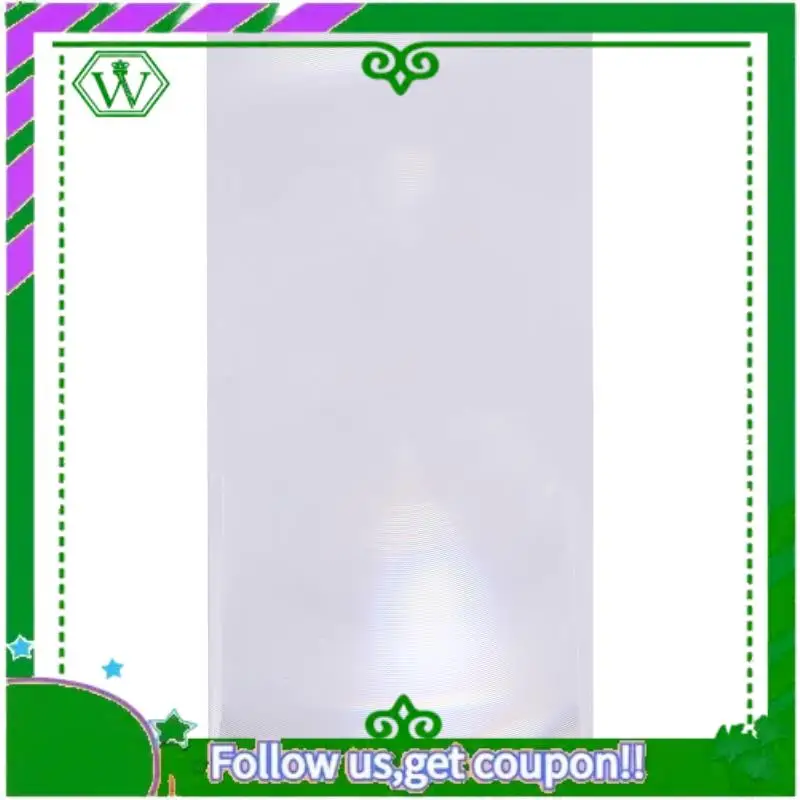 ABIK-Optical PMMA Fresnel Lens Focal Length 118*54Mm Focal Length 185Mm Plane DIY Projector
