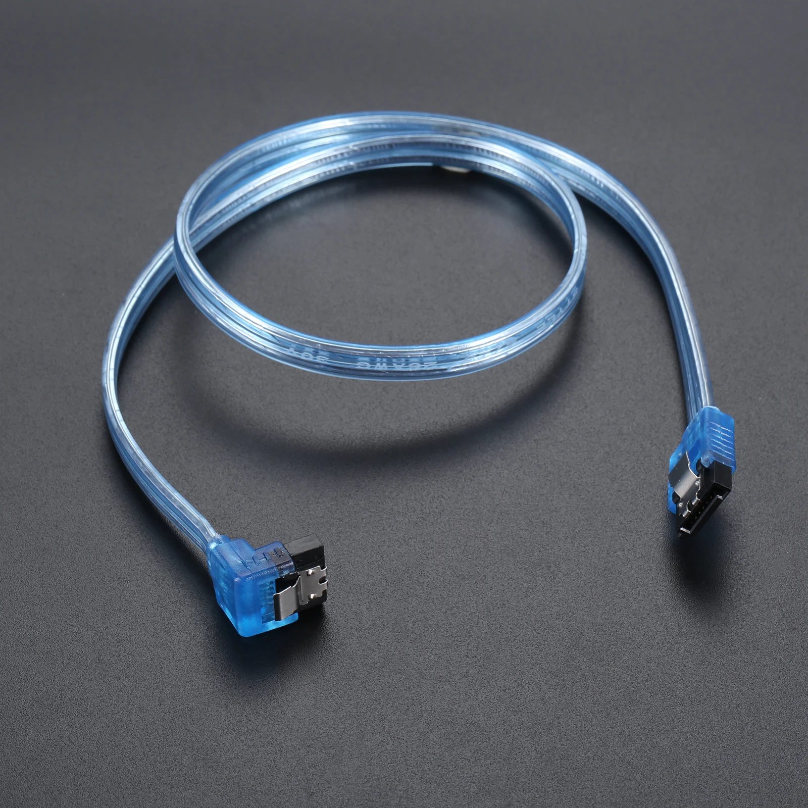 

1Pc SATA 3.0 Hard Drive Data Cable With Dual Straight Head Pure Copper HighSpeed Hard Drive Data Cable With Dual Head Iron Sheet