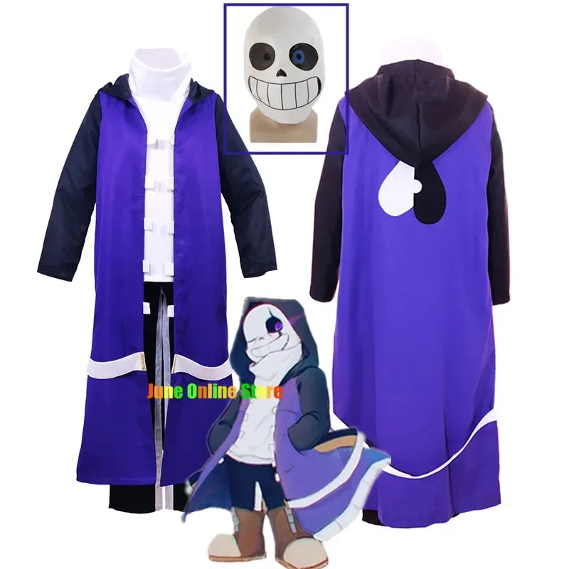 Undertale Epictale Epic Sans professeur Halloween Cosplay Costume uniforme fête tenue de noël personnaliser n'importe quelle taille NM28