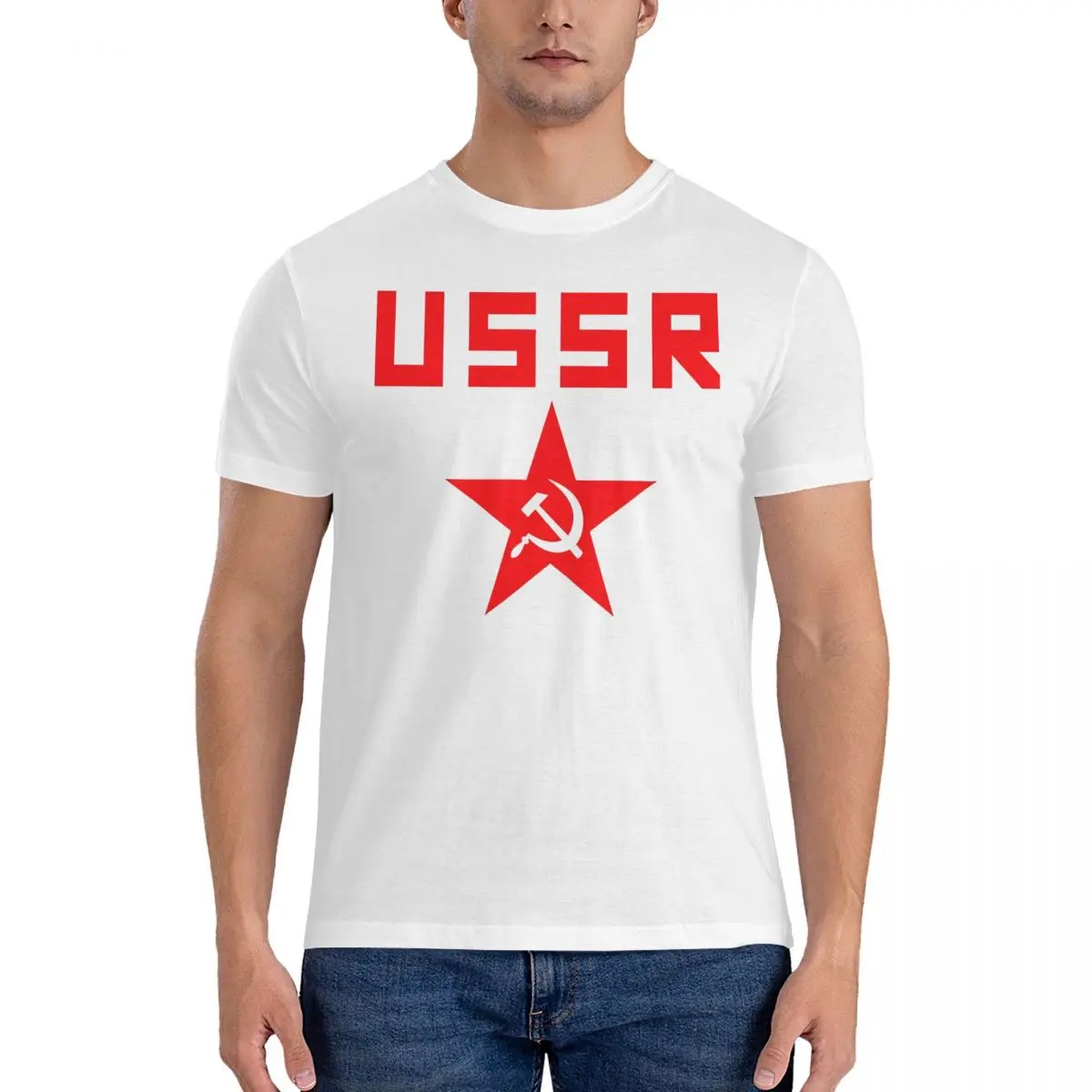 Men Women T Shirt USSR Soviet CCCP Russian T Shirts Hippie Summer Tee Shirt Vintage Casual 100% Cotton Tops Gift Idea