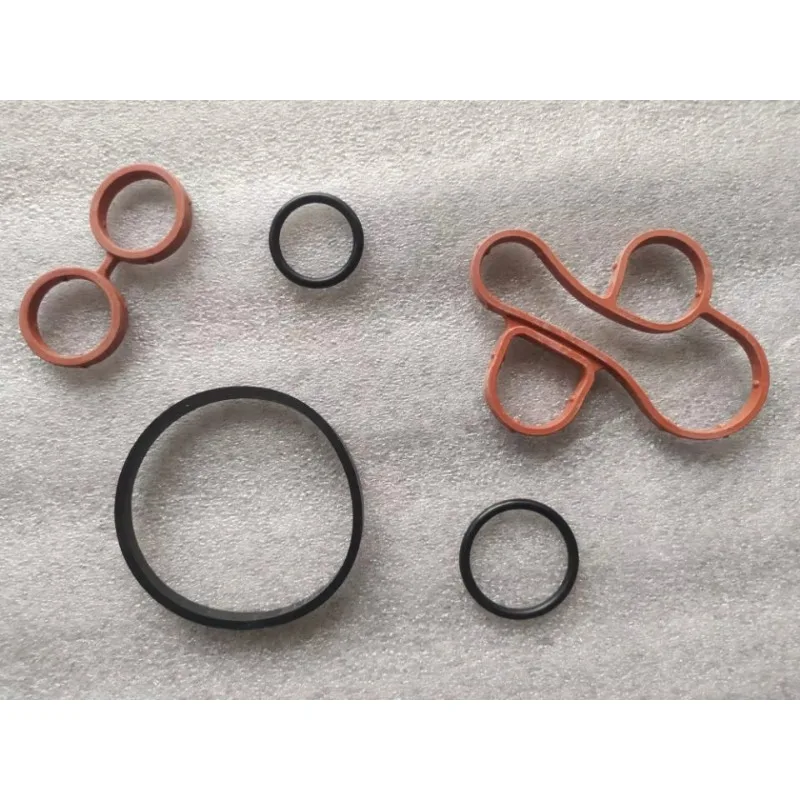 Free Shipping Oil Cooler Gaskets Cooler Seal Gasket For Dodge Dart Fiat Alfa Romeo Giulietta 940 Mito 1set(4 Options For Choose)