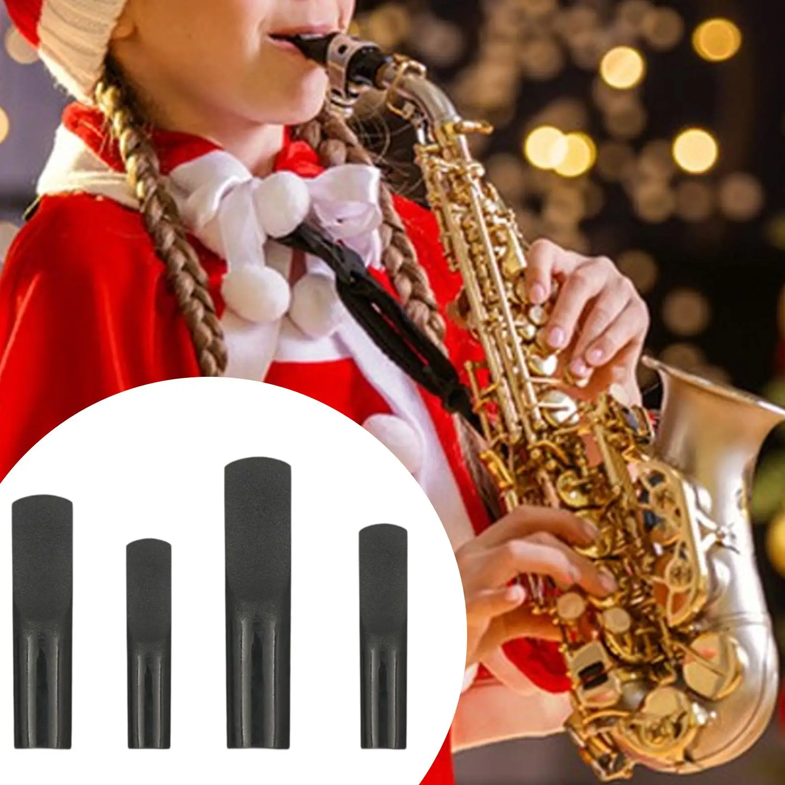 Professional Resin Saxophone Reed Stable Vibration Replacement Part for Alto Saxophone Accessories Music Instrument Practice
