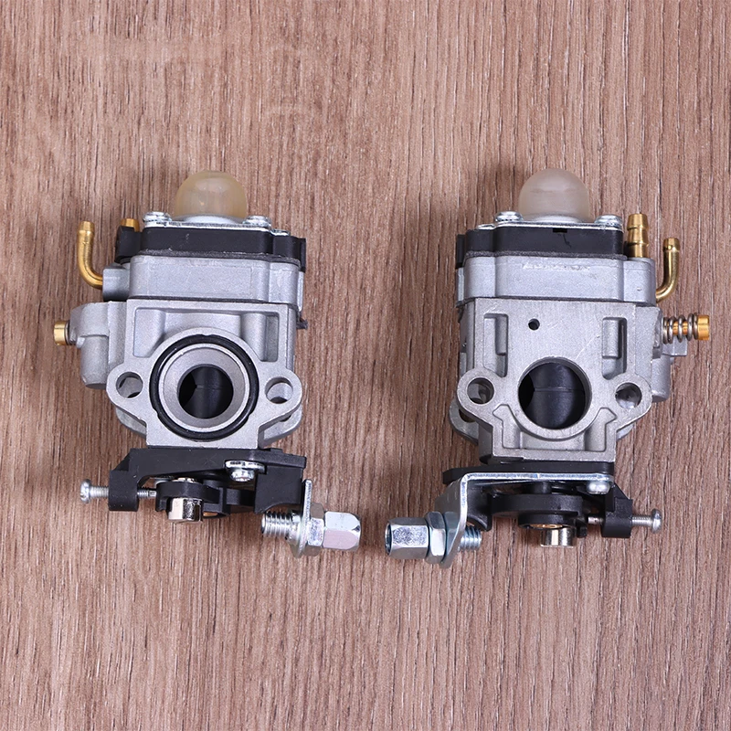 Carburador de 11 mm/15 mm para cortasetos de 2 tiempos de 22 cc-52 cc, pieza de motosierra de desbrozadora de ajuste universal