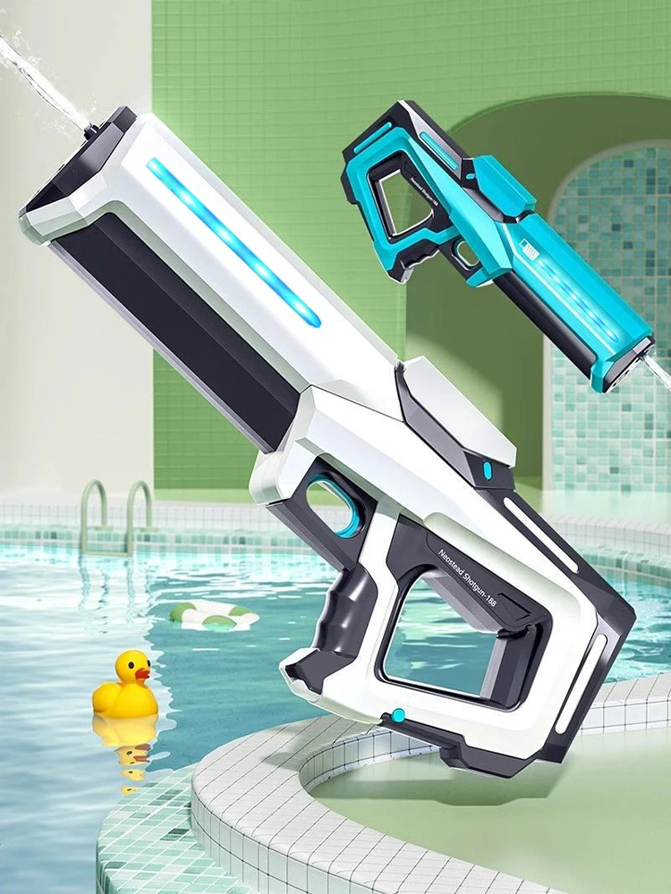 

Electric Water Guns For Adults Powerful Squirt Automatic Water Suction Water Blasters Summer Outdoor Beach Toy For boys Kid Gift
