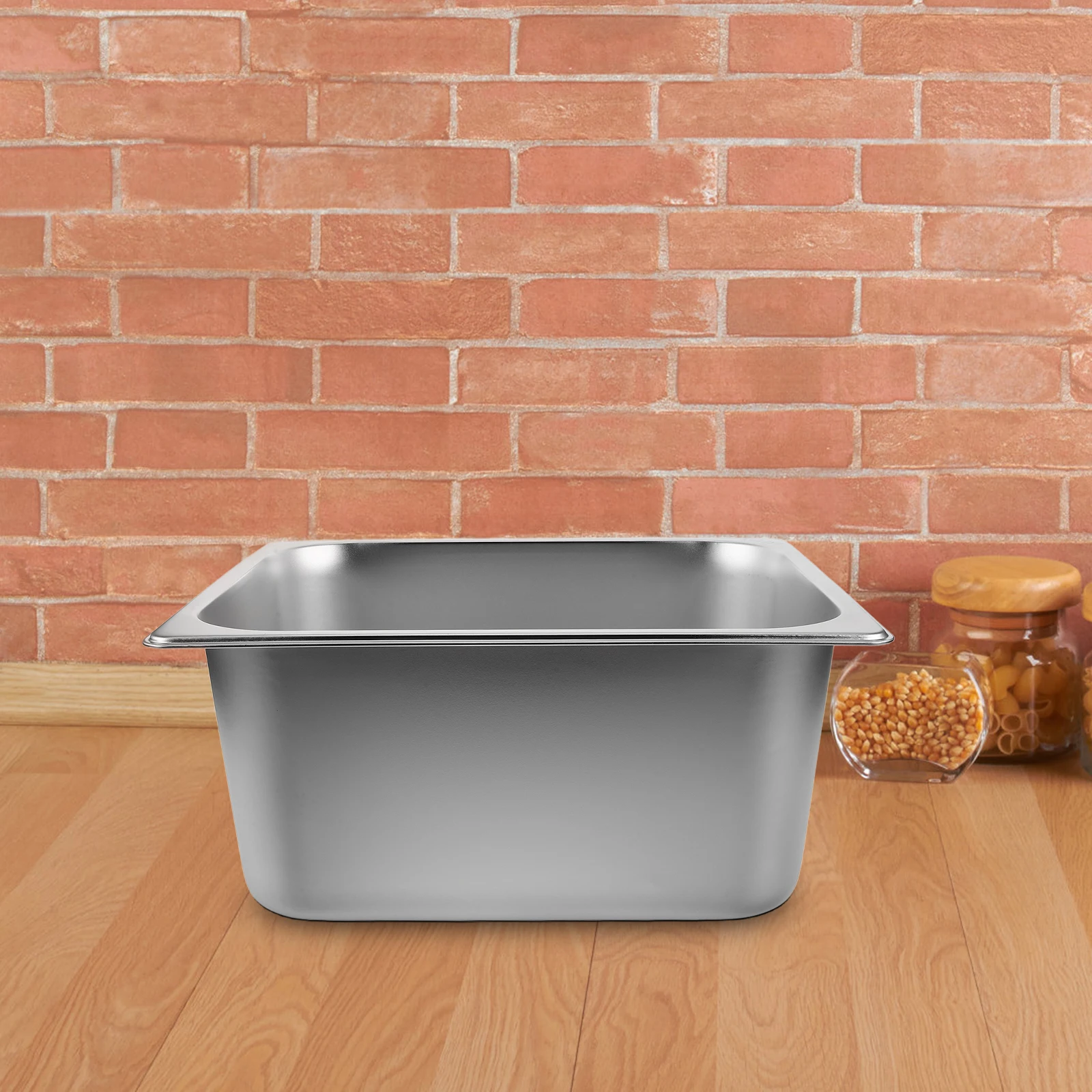 

Stainless Steel Rice Box Sealed Cereal Storage Container Large Capacity Kitchen Pantry Organizer Sealed Rice Box