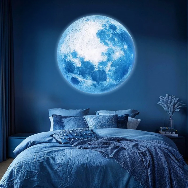 USB atmosphere projector light blue moon